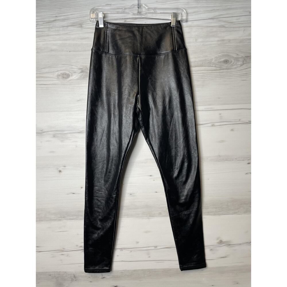 BP. Leggings Womens Small‎ Black Faux Leather High Rise Stretch Fall 2021 Pants